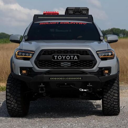 Rough Country 3.5" Black Series LED Fog Light Kit for 16-23 Toyota Tacoma- 71095 in Kuwait