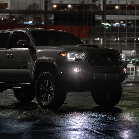 Rough Country 3.5" Black Series LED Fog Light Kit for 16-23 Toyota Tacoma- 71095 in Kuwait
