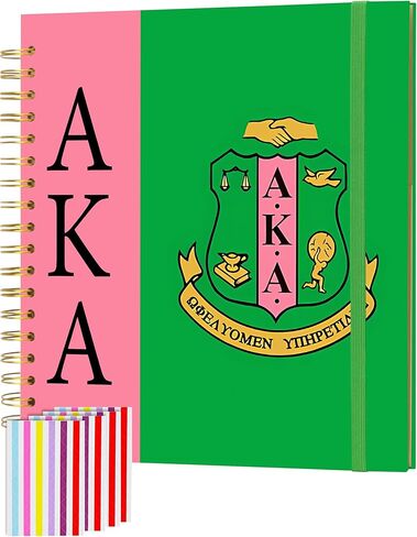 AKA Sorority Gift for Women Sisterhood Album,DIY Album Sorority Sisterhood Party Gift,Pink and Green 1908 Scrapbook Album,Hand Made Album for Mother's Gift(Album-B Light Pink, 12x12) in Saudi Arabia
