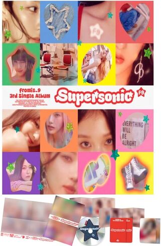 fromis_9 الألبوم المنفرد الثالث الأسرع من الصوت [إصدار ساخن] كتاب صور + قرص مضغوط + بطاقتين ضوئيتين + ملصق + ملصق + بطاقة كلمات in Kuwait