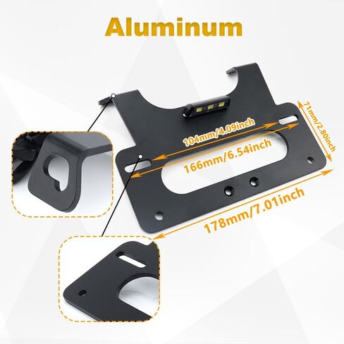 دراجة نارية الحاجز مزيل قوس الذيل مرتب مع لوحة ترخيص ضوء صالح لل GSX-R 1000 2005-2008 in Kuwait