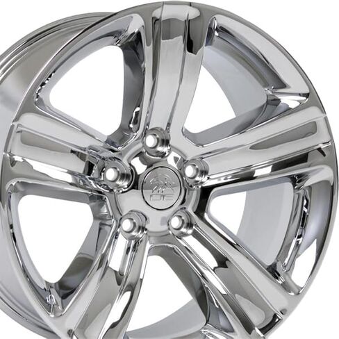 OE Wheels DG65-20090-5550-19C 20" Replica Wheel DG65 Fits Dodge RAM Rim 20x9 Chrome Wheel in Kuwait