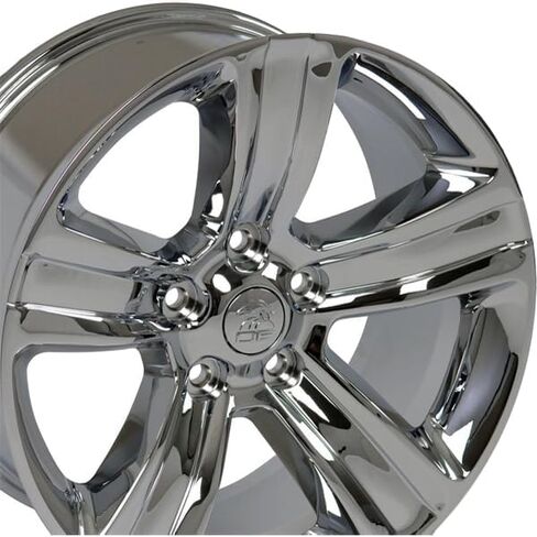OE Wheels DG65-20090-5550-19C 20" Replica Wheel DG65 Fits Dodge RAM Rim 20x9 Chrome Wheel in Kuwait
