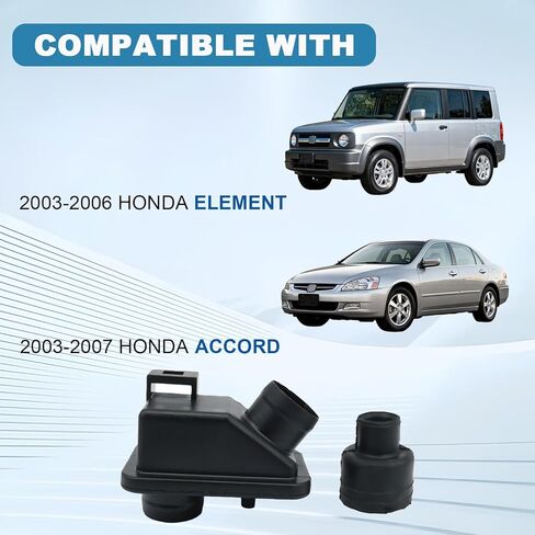 خرطوم أنبوب مدخل منظف الهواء ومفصل متنفس هواء المحرك لـ 2003-2006 Honda Element لـ 2003-2007 Honda Accord 2.4L L4 - استبدال الغاز 17138-RAA-A00 17152-RAA-A00 in Kuwait