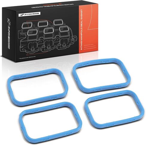 A-Premium Upper Engine Intake Manifold Gasket Set Compatible with Jeep Wrangler 2003-2006, Liberty 2002-2005, TJ 2003/2005-2006 & Chrysler PT Cruiser 2001-2010, 2.4L in Kuwait