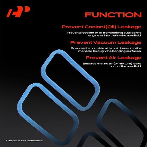 A-Premium Upper Engine Intake Manifold Gasket Set Compatible with Jeep Wrangler 2003-2006, Liberty 2002-2005, TJ 2003/2005-2006 & Chrysler PT Cruiser 2001-2010, 2.4L in Kuwait