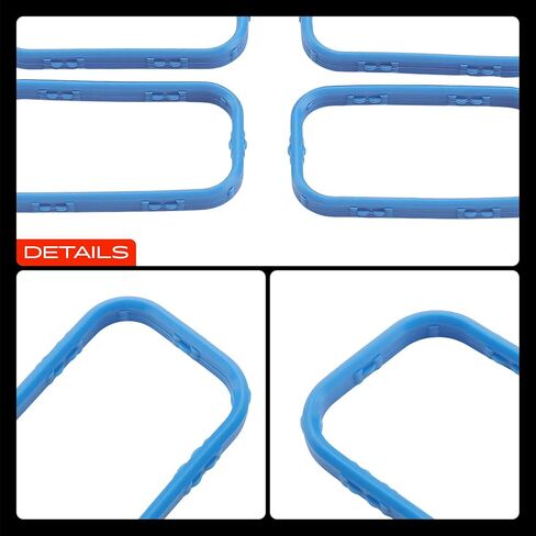 A-Premium Upper Engine Intake Manifold Gasket Set Compatible with Jeep Wrangler 2003-2006, Liberty 2002-2005, TJ 2003/2005-2006 & Chrysler PT Cruiser 2001-2010, 2.4L in Kuwait