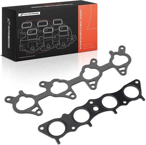 A-Premium Lower and Upper Engine Intake Manifold Gasket Set Compatible with Kia Sportage 1995-2002, 2.0L in Kuwait