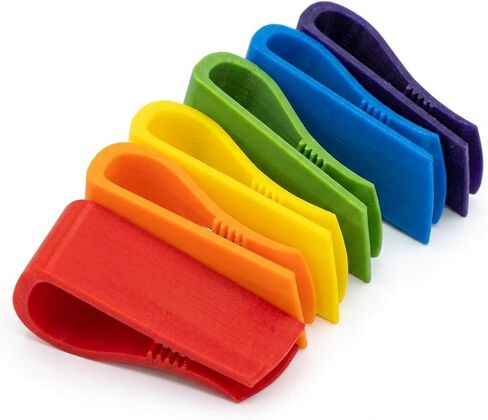 Gearu Towel Keep - 6 Pack Towel Tags - Colored Towel Clips for Identification of Your Towel - Towel Clip in Saudi Arabia
