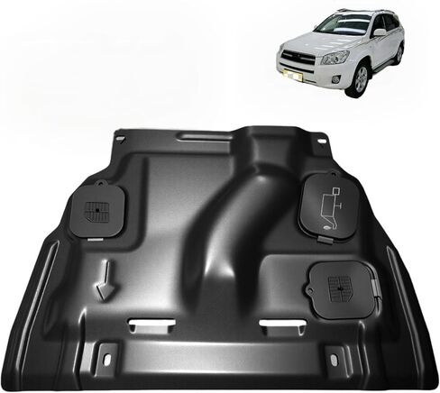 Upgrade Engine Splash Shield Fit for 2009-2018 Toyota RAV4 Engine Under Cover Case Guard Front Splash Shields with Screw Hardware in Saudi Arabia