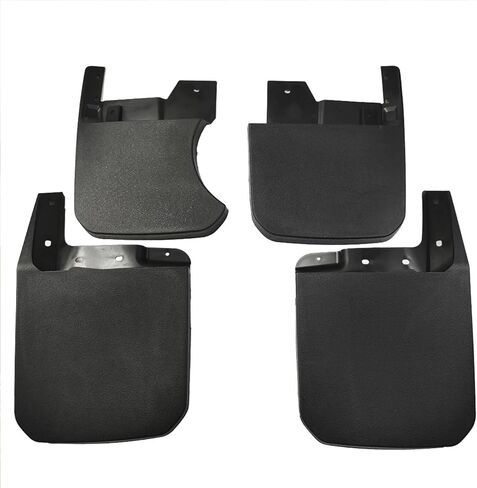 4Pcs Car Mud Flaps Splash Guard Compatible with Jeep Wrangler Rubicon 2019-2025, Heavy Duty PP Material Vehicle Tire Protector Mudflaps, No Drilling No Tape Auto Mudguard Fender in Saudi Arabia