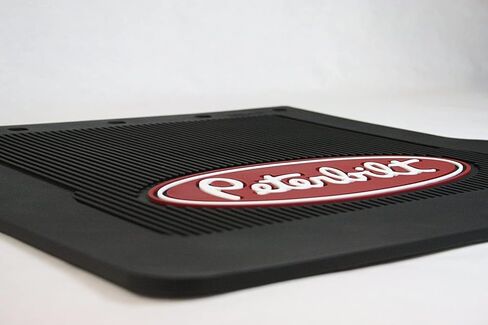 Peterbilt MF0004P-FG OEM Fender Front - 16"-18" X 17" Black Mud Flaps-Set of 2 in Kuwait