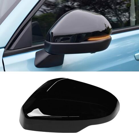 متوافق مع غطاء مرآة الجانب الأيمن للركاب Honda HRV/CRV 2023 2024 2025، استبدال غطاء مرآة أسود لامع مع ضوء إشارة الانعطاف لـ HRV/CRV يستبدل 76201-3W0-A11ZF HO1327114 in Kuwait