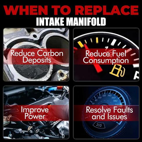 لوحة مركزية متعددة السحب من MITZONE متوافقة مع Mercedes-Benz CLK63 C63 CLS63 E63 CL63 S63 ML63 SL63 R63 AMG 2007 2008 2009 2010 2011 2012 6.3L مع حشية in Kuwait