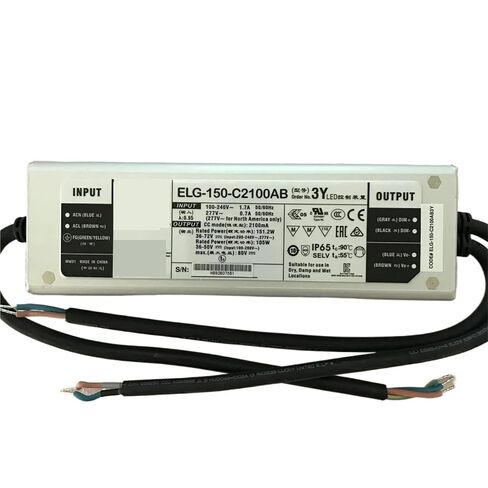 1 قطعة مصدر طاقة LED مع مقياس الجهد المدمج ثلاثة في وظيفة التعتيم للتعديل 500mA 700mA 1050mA 1400mA(ELG-150-C500AB-3Y) in Kuwait