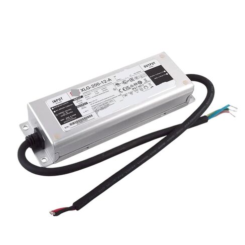 1 قطعة XLG-200-12-A 12 فولت 16A الجهد المستمر LED الإضاءة سائق Buit-in نشط PFC وظيفة AC-DC امدادات الطاقة in Kuwait
