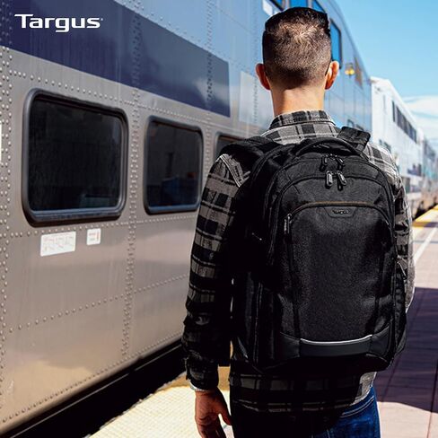 Targus 17" Voyager EXP Travel Backpack – Expandable Carry-On Laptop Backpack with SafePort Protection, Checkpoint-Friendly Design, Anti-Theft Travel Features - TBB664GL in Kuwait