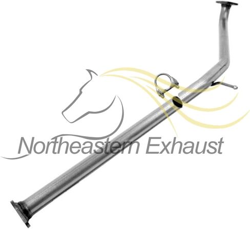 Northeastern Exhaust Stainless Steel Intermediate Pipe Muffler Kit Compatible for Kia Rio5 2006-2011 1.6L, Includes Gasket and Clamp in Kuwait