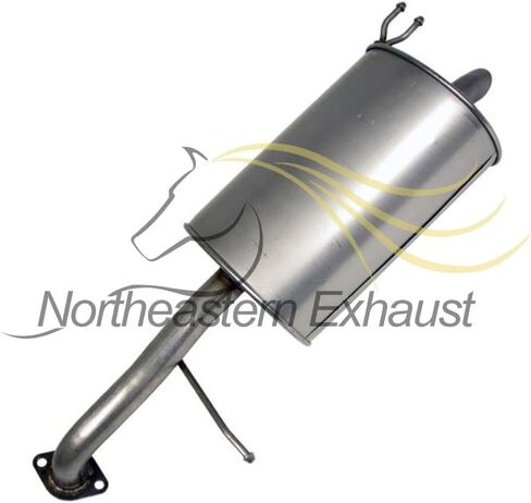 Northeastern Exhaust Stainless Steel Intermediate Pipe Muffler Kit Compatible for Kia Rio5 2006-2011 1.6L, Includes Gasket and Clamp in Kuwait