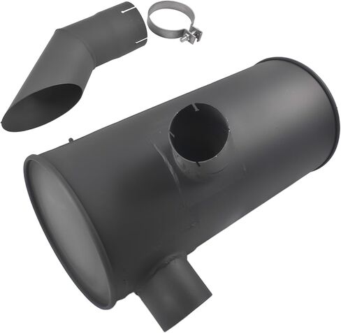 Muffler Silence 4687844 AT155323 Compatible with John Deere Excavator 200CLC, 230CLC, 230LC, 230LCR, 270CLC, 270LC 4383156 AT218160 in Saudi Arabia