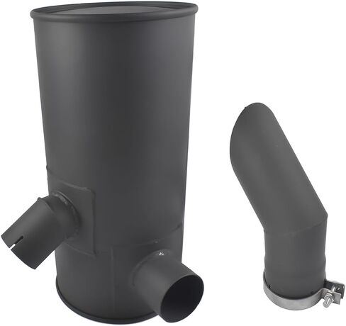 Muffler Silence 4687844 AT155323 Compatible with John Deere Excavator 200CLC, 230CLC, 230LC, 230LCR, 270CLC, 270LC 4383156 AT218160 in Saudi Arabia