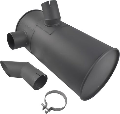 Muffler Silence 4687844 AT155323 Compatible with John Deere Excavator 200CLC, 230CLC, 230LC, 230LCR, 270CLC, 270LC 4383156 AT218160 in Saudi Arabia