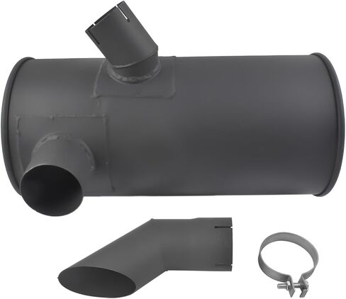 Muffler Silence 4687844 AT155323 Compatible with John Deere Excavator 200CLC, 230CLC, 230LC, 230LCR, 270CLC, 270LC 4383156 AT218160 in Saudi Arabia