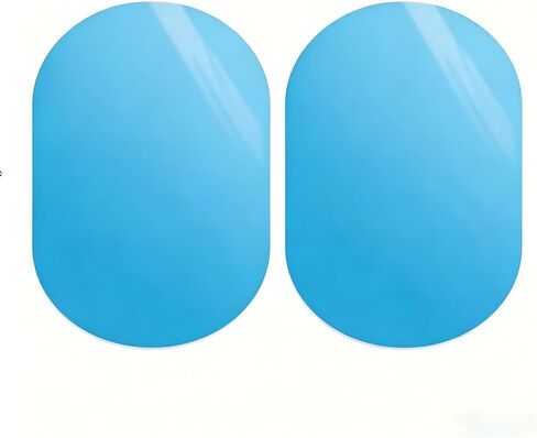 2PCS Car Rearview Mirror Waterproof Film, Rainproof Anti Fog Nano Coating Protective Sticker, HD Clear Safe Driving for Side Mirror Car Truck SUV in Kuwait