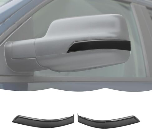 RT-TCZ Smoked Black Rearview Mirror Turn Signal Light Cover Trim Decoration Exterior Accessories for Dodge Ram 2018-2025 in Kuwait