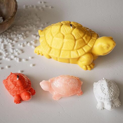 3D Sea Turtle Resin Mold Silicone, ZUDILYO 2 Pcs Animal Silicone Molds for Tortoise Candles, Scented Plasters,Soaps Making, Big and Small Tortoise Molds for DIY Resin Art Supplies in Kuwait