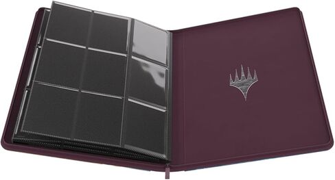 Gamegenic Magic: ألبوم The Gathering Lorwyn Eclipsed Zip-UP ذو 18 جيبًا - تصميم لم الشمل السماوي، يحمل 360 بطاقة بأكمام مزدوجة، وصفحات تحميل جانبية، وغطاء صلب وبطانة من الألياف الدقيقة in Kuwait