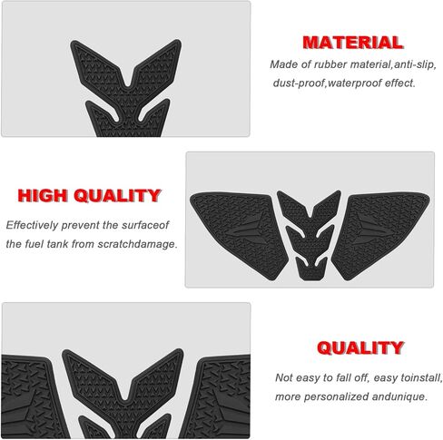 for Yamaha MT-09 MT09 from 2021-2022 2023 Tank Pad Tank Protector Gas Tank Side Protectors Motorcycle Sticker Decal Knee Grip Traction Pads in Kuwait