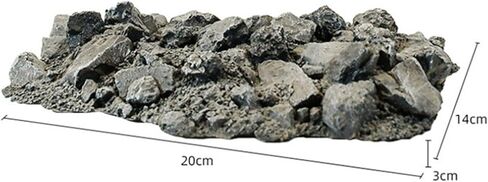 Stone Terrain Scenery Miniature Sand for Tabletop Railroad Versatile Landscape Scenery Base for Figures Ruined Stone Walls in Saudi Arabia