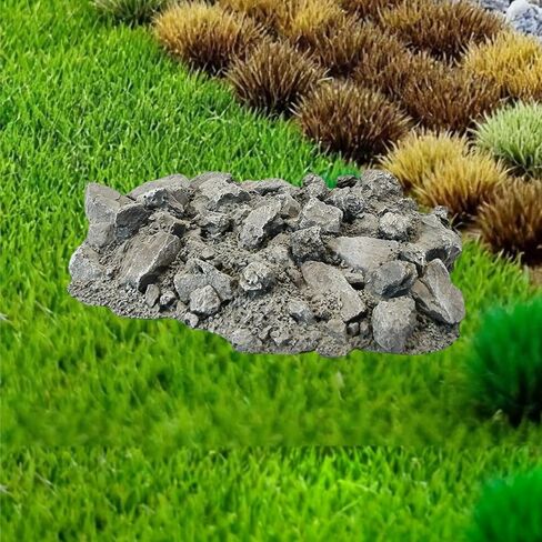 Stone Terrain Scenery Miniature Sand for Tabletop Railroad Versatile Landscape Scenery Base for Figures Ruined Stone Walls in Saudi Arabia