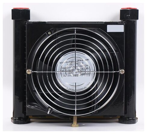 AF0510 AJ0510 Plate Heat Exchanger with Electric Fan 12/24V 220/380V Hydraulic Air Cooler Air-Cooled Oil Radiator Efficient Shock Absorption(AC220) in Saudi Arabia