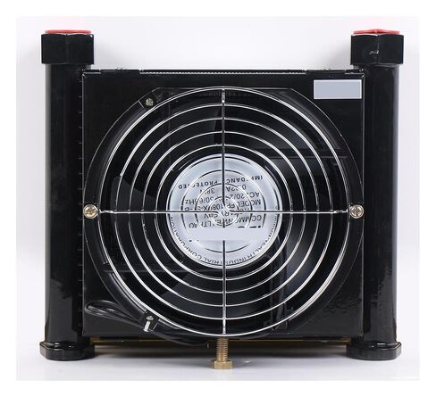 AF0510 AJ0510 Mini Hydraulic Air Cooler 10L/min Air-Cooled Oil Radiator Plate Heat Exchanger with Electric Fan Efficient Shock Absorption(AC380) in Saudi Arabia