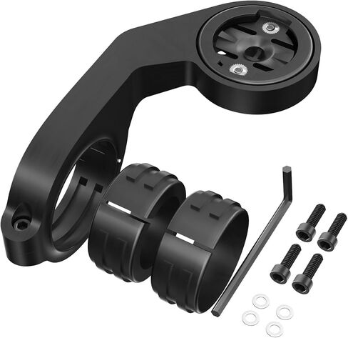 حامل دراجة ربع دورة للمقعد لـ Garmin Varia RTL510/RTL515/RVR315، رادار الرؤية الخلفية Varia، حامل ضوء خلفي للدراجة البلاستيكية، يتضمن حشوتين مناسبتين لأعمدة المقاعد بأقطار 27.0 مم - 31.6 مم in Kuwait