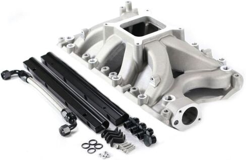 EFI Intake Manifold Compatible with 351W Windsor V8 with Fuel Rail Compatible with 351W Throttle Body in Saudi Arabia