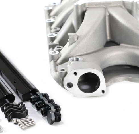 EFI Intake Manifold Compatible with 351W Windsor V8 with Fuel Rail Compatible with 351W Throttle Body in Saudi Arabia