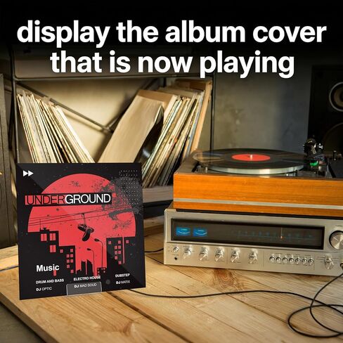 8 Pack Vinyl Record Stand, Acrylic Record Display Stand, Tabletop Now Playing Vinyl Record Holder, Clear in Saudi Arabia