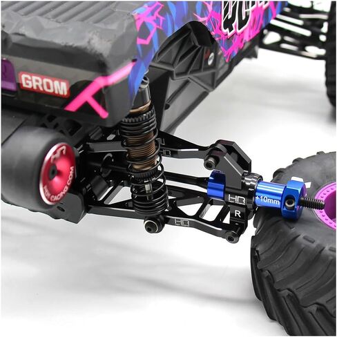 Hot Racing GRM288Q10 Steel Universal + 10mm CVD مجموعة محاور القيادة: Grom MT in Kuwait