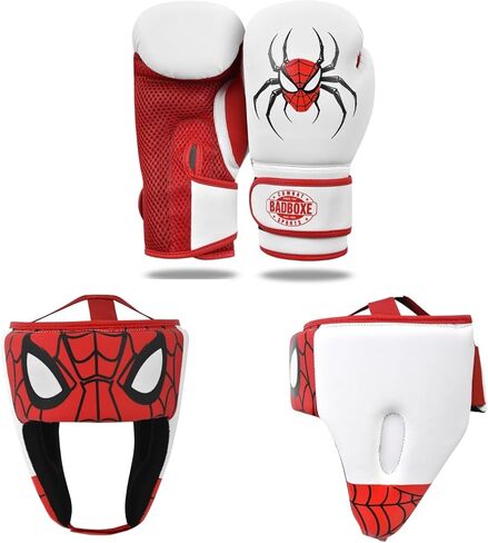 Junior Boxing Set for Every Day Training | Kids Boxing Gloves w/H/Guard for Boxing, Muay Thai and Training | in Saudi Arabia