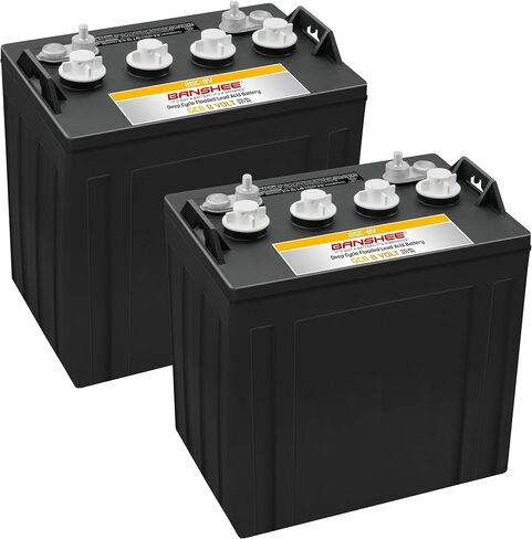 Banshee 8 Volt, 170 AH GC8 Deep Cycle Battery, Replaces Trojan T875-2 Pack in Kuwait