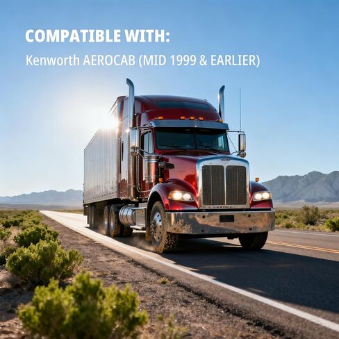 1 قطعة حقيبة الربيع الهوائية النائمة للكابينة المتوافقة مع شاحنات Kenworth AEROCAB تحل محل W02-358-7064 1102-0074 W023587064 Contitech SC29Y064 in Kuwait