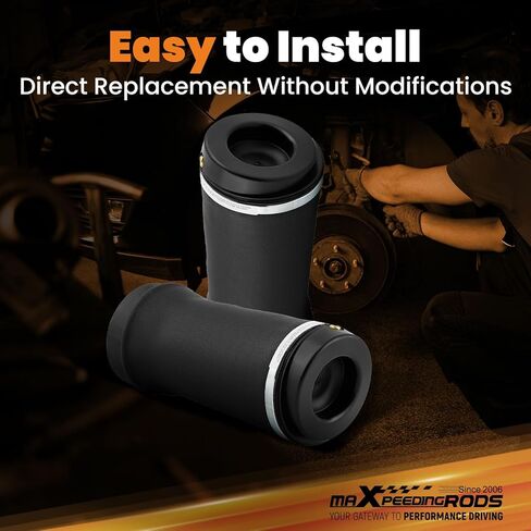 أكياس تعليق هوائي خلفي من maxpeedingrods بديلة لسيارة جيب جراند شيروكي 2011-2015 استبدال 68029912AE 68029911AB 68029912AC، عبوتان in Kuwait