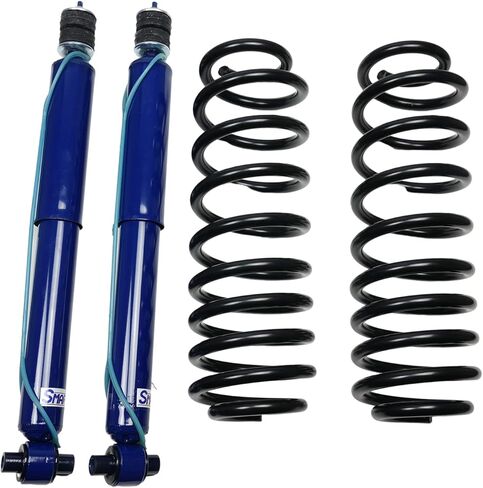 SmartRide Rear Air Suspension Conversion/Delete Kit with Rear Shocks compatible with 2003-2011 Lincoln Town Car in Saudi Arabia