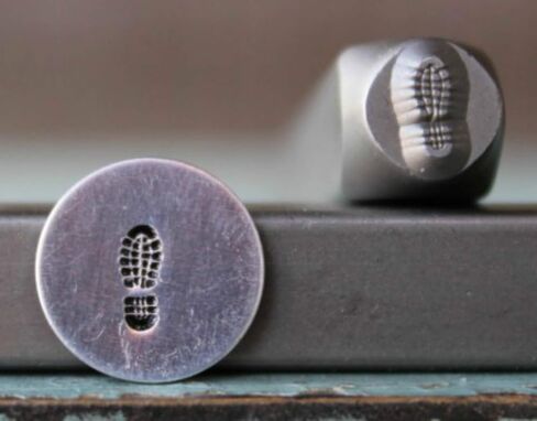 6mm Left Combat Boot Metal Punch Design Stamp - Supply Guy - CH-300 in Saudi Arabia
