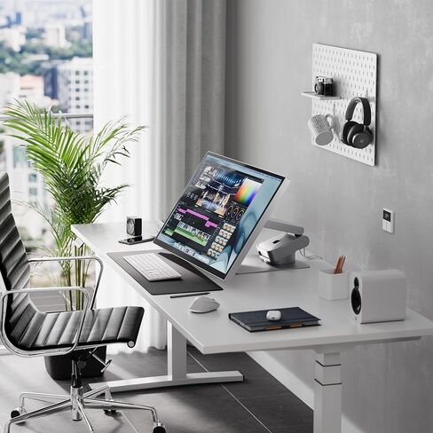2-in-1 Fold Stand for Aspekt 32" & M4 Mac Mini by ALOGIC in Saudi Arabia