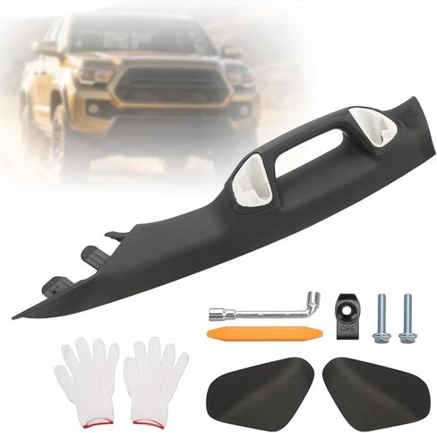 Upgrade Driver Side A-Pillar Grab Handle Interior Trim Assist Handle Compatible with Toyota Tacoma 3rd Gen (2016-2023) #Easy Installation in Saudi Arabia