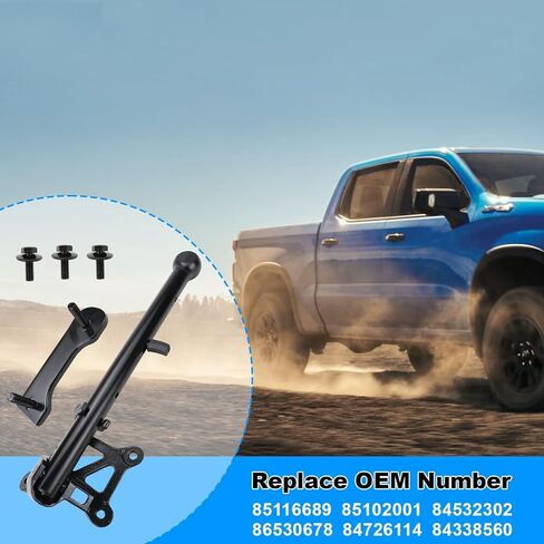 85116689 مقبض الباب الخلفي الإضافي مع دعامة متوافق مع Chevy Silverado 1500(19-26) 2500 HD/3500 HD(20-26)، لسيارة GMC Sierra 1500(19-26) 2500 HD/3500 HD(20-26) يستبدل 84726114 84338560 in Kuwait